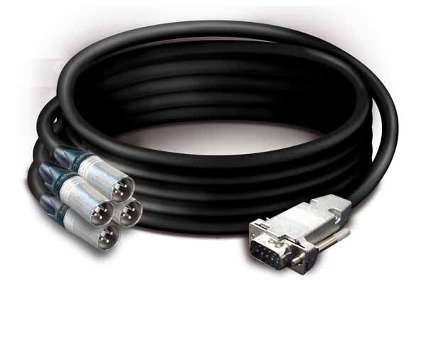 Adapter Multi Digitaal 4 NC3MXX-Sub D15 Male. Tasker kabel TSK804